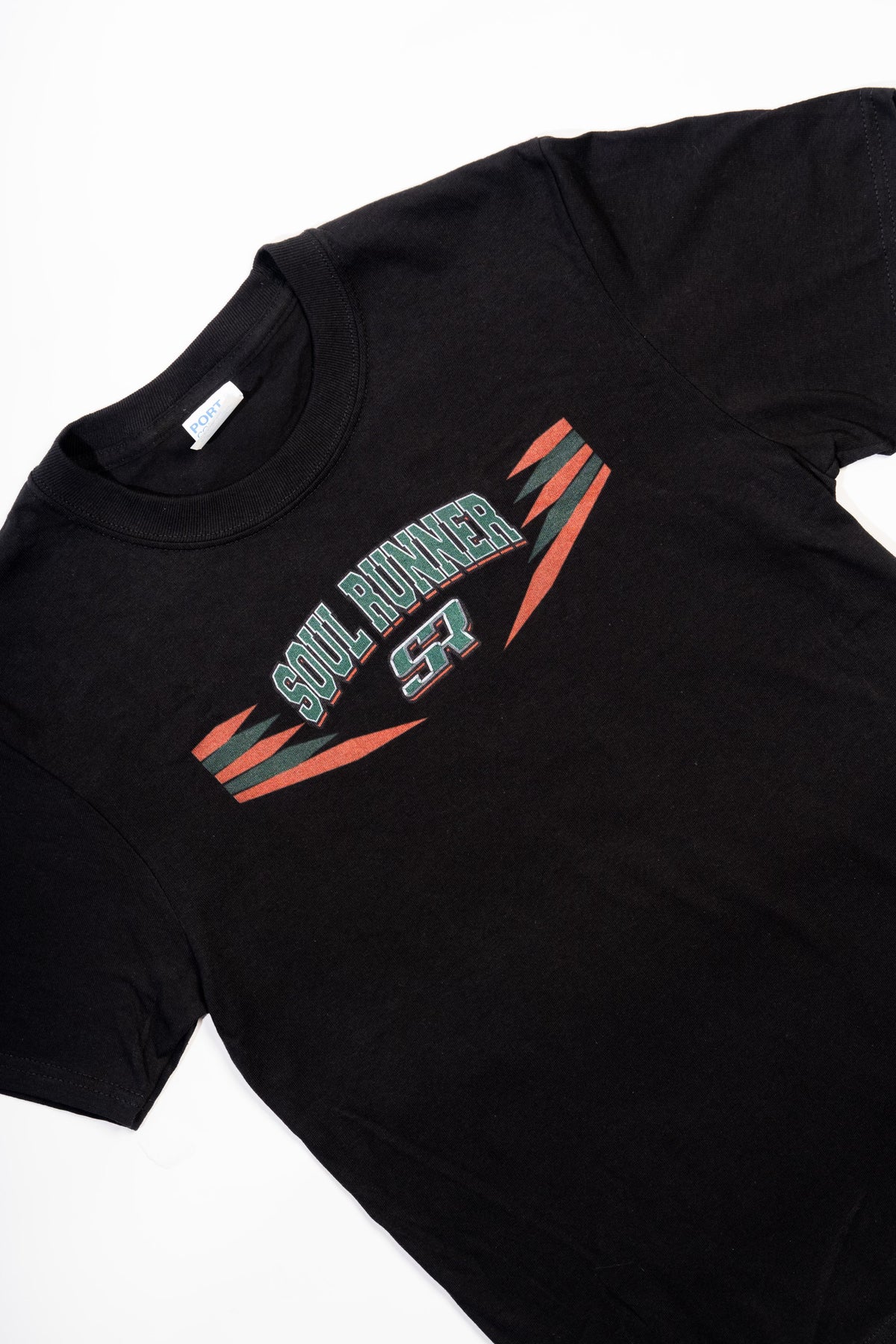 Soul Runner University Black Tee