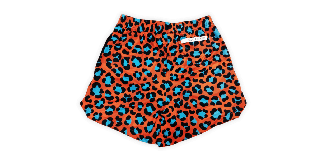 Cheetah Shorts - Orange