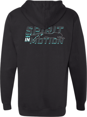 Spirit in Motion Grey Premium Hoodie