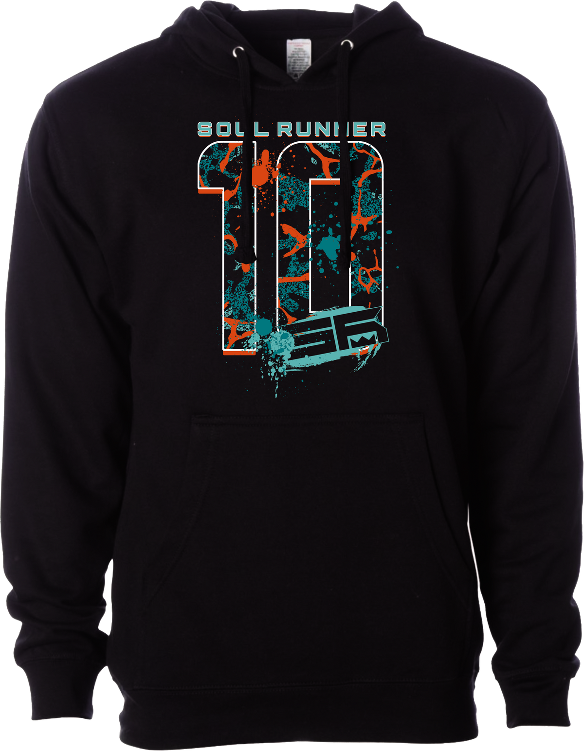 Soul Runner 10 Black Premium Hoodie