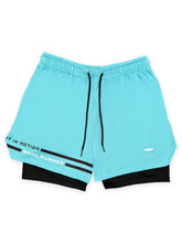 Turquoise Athletic Shorts In Motion - Tyreek Hill - Soul Runner