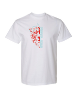 The Fearless Cheetah Premium White Relaxed Fit Tee